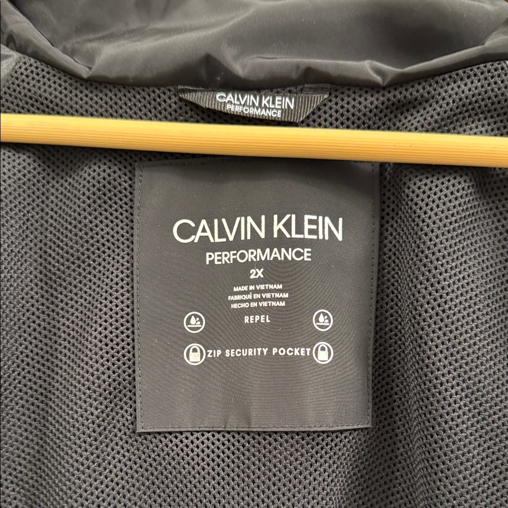 Calvin Klein Black Performance Jacket